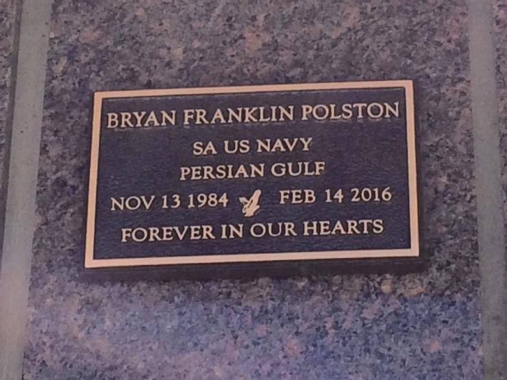 Bryan's plaque